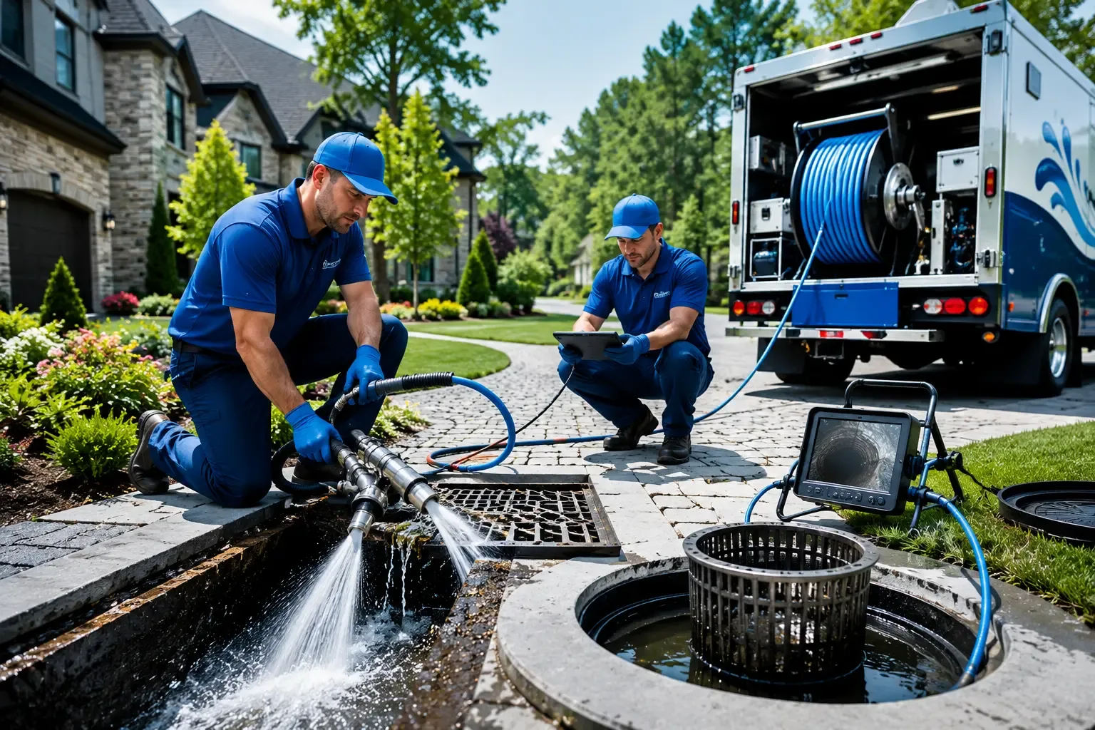 Local outdoor drain cleaning professionals in Ellerbe, NC
